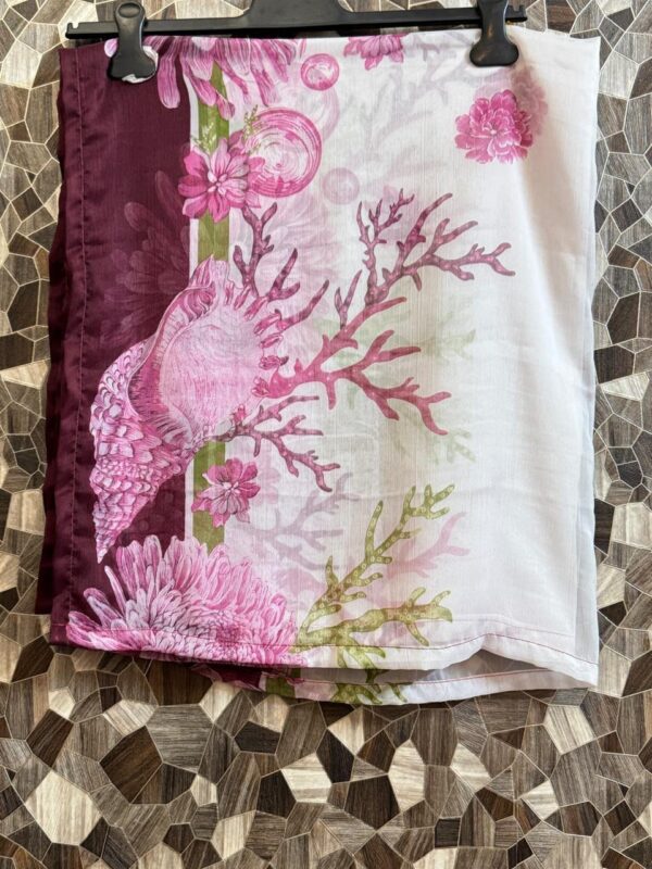 Pinkish By Red Tag 3 Pcs Luxury Lawn Ready To Wear With Farsi Shalwar 2025 - Image 6