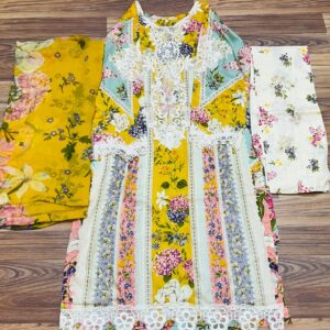 Red Tag RT-12 3 Pcs Luxury Lawn Ready To Wear 2025