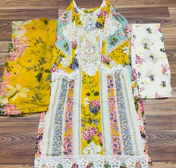 Red Tag RT-12 3 Pcs Luxury Lawn Ready To Wear 2025