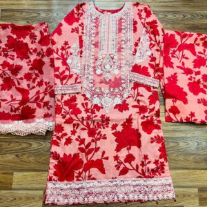 Red Tag RT-13 3 Pcs Luxury Lawn Ready To Wear 2025