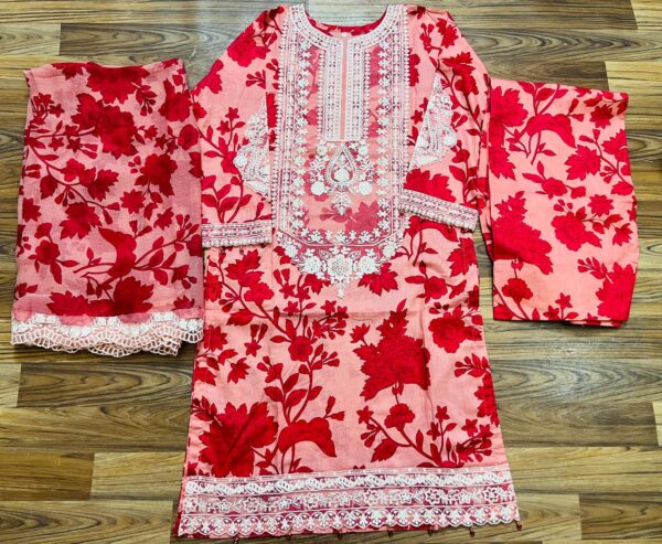 Red Tag RT-13 3 Pcs Luxury Lawn Ready To Wear 2025
