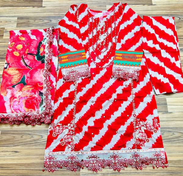 Red Tag RT-11 3 Pcs Luxury Lawn Ready To Wear 2025